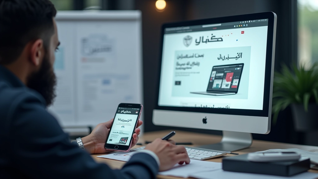 مشروع التصميم المتجاوب للتطبيقات العربية